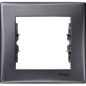 Купить Рамка Schneider Electric Sedna SDN5800170 графит одноместная по низкой цене