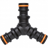 Купить Тройник Fiskars 1020443 для шланга по низкой цене