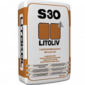 Купить Смесь Litokol Litoliv S30 для пола самовыравнивающаяся 25 кг по низкой цене
