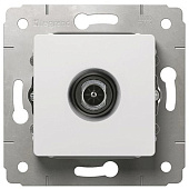 Купить Розетка Legrand Cariva 773679 TV оконечный белый 10 Дб по низкой цене