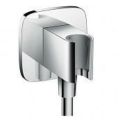 Купить Подключение Hansgrohe Fixfit 26485000 для душевого шланга с держателем Porter E по низкой цене