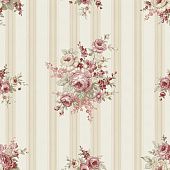Купить Обои Grandeco Little Florals 2002 LF виниловые на флизелиновой основе по низкой цене