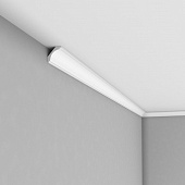 Потолочный плинтус из пенопласта, пвх, полиуретана, пенополистирола и дюрополимера.
