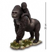 Купить Статуэтка Veronese Горилла с детенышем WS-714 по низкой цене