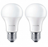 Купить Лампа Philips 929001900227 ESS LEDBulb 11-95Вт E27 1CT/12RCA 3000К светодиодная 2 штуки по низкой цене