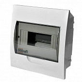 Купить Бокс DEKraft ЩРВ-П-8 IP41 8-ти модульный пластиковый встроенный по низкой цене