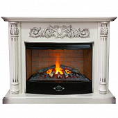 Купить Электрокамин Real Flame Salford 33 WT c очагом 3D Firestar 33 по низкой цене