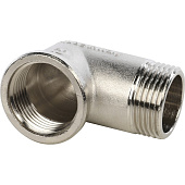 Купить Угольник Stout SFT-0012-000001 1 дюйм никелированный с внутренней и наружной резьбой по низкой цене