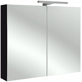 Купить Шкаф Jacob Delafon Reve EB796RU-274 зеркальный черный по низкой цене