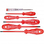 Купить Набор Felo диэлектрических отверток с отверткой тестером напряжения 6 шт по низкой цене
