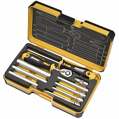 Купить Набор Felo M-Tec стержней с трещоткой и отверткой Ergonic 1/4" 10 шт. в кейсе по низкой цене