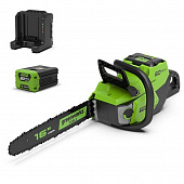 Купить Пила Greenworks GD60CS40K4 цепная аккумуляторная по низкой цене