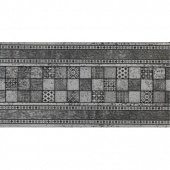 Купить Подступенок SDS Keramik Bremen Stellstufe mit Dekor Anthrazit клинкерный 310х155 мм по низкой цене