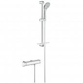 Купить Комплект Grohe Grohtherm 2000 New 34195001 душевой с гарнитуром Euphoria Massage по низкой цене