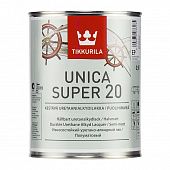 Купить Лак Tikkurila Unica Super 20 EP универсальный полуматовый 0,9 л по низкой цене