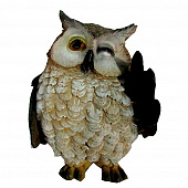 Купить Фигура садовая Сова подмигивает 22 см по низкой цене