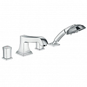Купить Смеситель Hansgrohe Metropol Classic 31315000 на борт ванны по низкой цене
