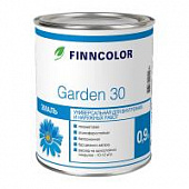 Купить Эмаль Finncolor Garden 30 C полуматовая 0,9 л по низкой цене