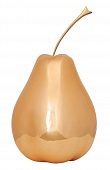 Купить Статуэтка MHLiving Pear rose gold middle 006162 по низкой цене
