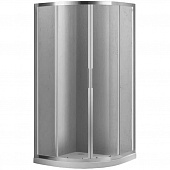 Купить Ограждение BelBagno Sela R-2-95-Ch-Cr душевое 950x950x1900 мм по низкой цене