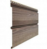 Купить Сайдинг Docke Lux Брус D6S Кедр, виниловый, 3660 мм по низкой цене