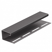 Купить J-профиль Docke Графит 3050 мм по низкой цене