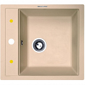 Купить Мойка Zigmund & Shtain Platz 465 кухонная гранитная Топленое молоко по низкой цене