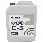Купить Пластификатор Грида С-3 для бетона 10 л по низкой цене