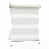 Купить Рулонная штора Prakto День/Ночь белый 120х150 см по низкой цене