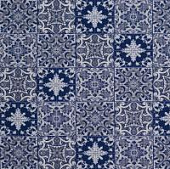 Купить Ткань Galleria Arben Balenciaga HL-AZULEJOS 001 BLUE по низкой цене