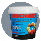 Купить Пропитка Neomid Bio Color Aqua для древесины Морозное небо 0,9 л по низкой цене