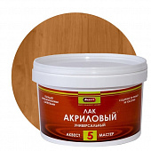 Купить Лак Аквест-5 акриловый полуглянцевый Орех 10 кг по низкой цене