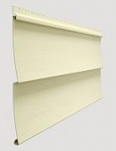 Купить Сайдинг Docke STANDARD D5C Ёлочка, цвет банан, 3000×255 мм по низкой цене