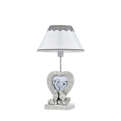 Купить Лампа Maytoni Elegant ARM023-11-S серый антик E14 40W 220V настольная по низкой цене