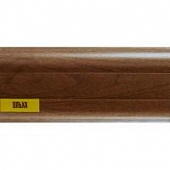 Деревянный, металлический, пластиковый напольный плинтус.