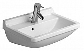 Купить Раковина Duravit Starck-3 подвесная, прямоугольная, керамика, белый, без пьедестала 0300500000 по низкой цене