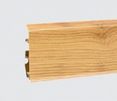 Деревянный, металлический, пластиковый напольный плинтус.