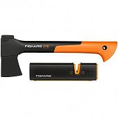 Купить Топор Fiskars 129048 универсальный X7 с точилкой по низкой цене