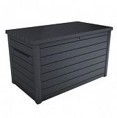 Купить Сундук Keter Ontario Box из пластика антрацит 850 л по низкой цене