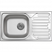 Купить Мойка Zigmund & Shtain Rechteck 765.6 кухонная стальная Лен по низкой цене