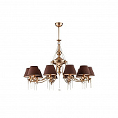 Купить Люстра Maytoni Chester CL0100-10-R коричневая E14 10х60W 220V подвесная по низкой цене