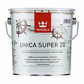 Купить Лак Tikkurila Unica Super 20 EP универсальный полуматовый 2,7 л по низкой цене