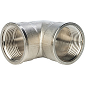 Купить Угольник Stout SFT-0014-000114 1 1/4 дюйма никелированный с внутренней резьбой по низкой цене
