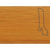 Деревянный, металлический, пластиковый напольный плинтус.