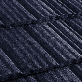 Купить Черепица Metrotile Metroshake II композитная темно-синяя по низкой цене