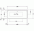 Купить Ванна Duravit P3 Comforts R акриловая, встраиваемая, с ножками 790100 700376 170х75 см по низкой цене