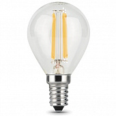 Купить Лампа Gauss 105801209 Filament Globe E14 9W 4100K светодиодная по низкой цене