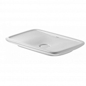 Купить Раковина Duravit Pura Vida накладная, прямоугольная, керамика, белый 0370700000 по низкой цене
