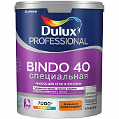Купить Краска Dulux Professional Bindo 40 база BW для стен и потолков полуглянцевая 4,5 л по низкой цене