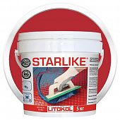 Купить Затирка Litokol Litochrom Starlike C450 Rosso Oriente эпоксидная для швов 5 кг по низкой цене